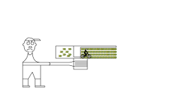the gun