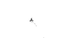 Auto-Huge mountain climb