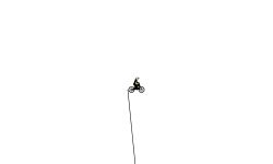 down hill
