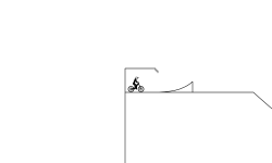 wheelie on the ramps (desc)