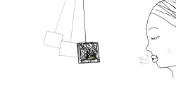 swinging cage