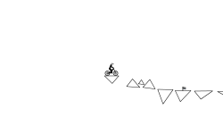 Can't handle triangles.