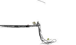on the hole