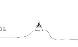THE MOUNTAIN BIKE track