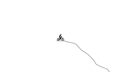 downhill drop