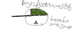 the backwore green hat