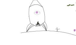 on the moon