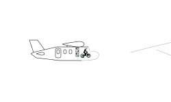 Butter landing
