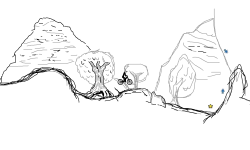 the hills