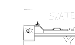 Mini skate park