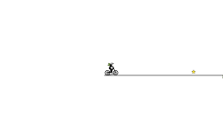 Wheelie along a line