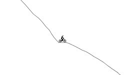 downhill