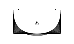 Glitchy Half-pipe