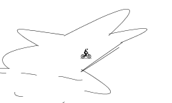 extreme skill down hill track