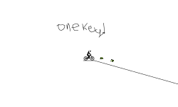 Only the up key