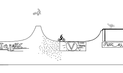 Bmx skatepark