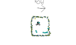 Glitch hold the right arrow