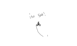 me trying make a wheelie😥