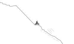 Down the mountain
