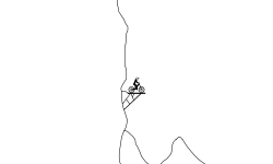 an easy moution bike track