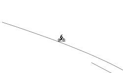 Down hill