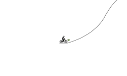 Big air at end