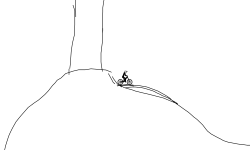 Walk down a hill