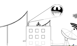 bat jumps