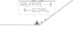 Half pipe and track