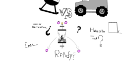 HELICOPTER VS TRUCK!!