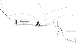 La traversée du chantier