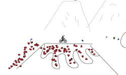 Volcanoes run