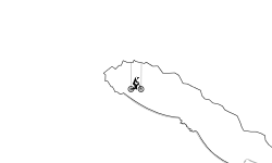 CAVE WHEELIE!(Hold LEFT)