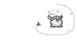 Tornado kirby pixel art