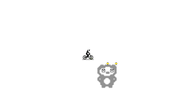 Panda or cat can be pixel look
