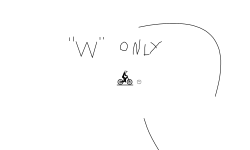 w only