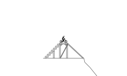 hard downhill