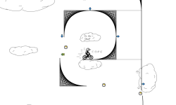 In the clouds