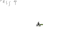 press up arrow