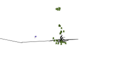 inverted player glitch trail