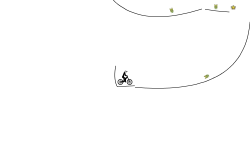 track hard and half loop