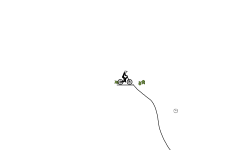 down hill