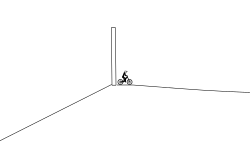 downhill