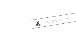 follow the arrow