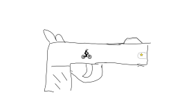 Trapped inside a gun
