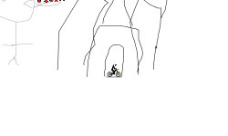 Castle is cracking by Monster!
