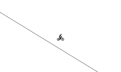 down hill