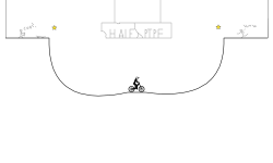 INDOOR BMX HALFPIPE