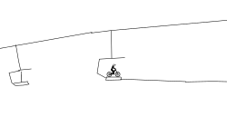 a ski hill