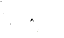 Hold any arrow key not left